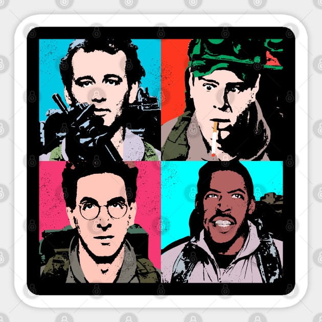 Warhol Busters Sticker by RetroFreak